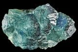 Stepped Green Fluorite Crystal Cluster - China #111922-1
